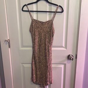 Abercrombie cheetah print dress